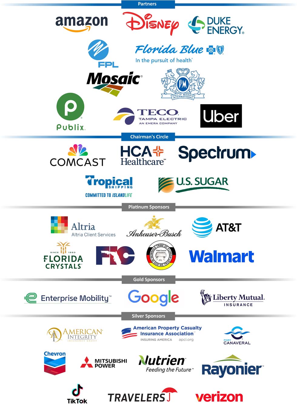 2026 Summer Policty Retreat Sponsors